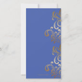 Blue Ray ofフローラ結婚ギフト提案カード サンキューカード (裏面)