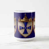 Blue RayEl Crest coffee mug コーヒーマグカップ (中央)