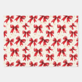 Blue Red Apples  ラッピングペーパーシート (正面3)