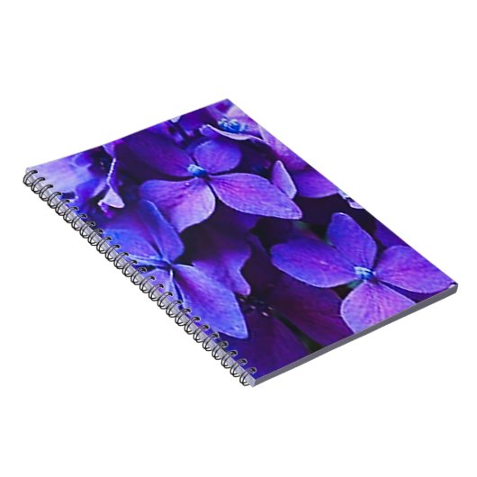                     BLUE RED Hydrangea      ノートブック (右側)