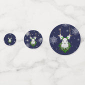 Blue Reindeer Table Confetti コンフェッティ (裏面)