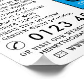 Blue Removal Van、Removal Company 広告's ポスター (角)