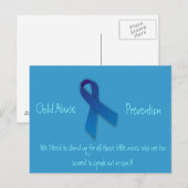 Blue_Ribbonはがき ポストカード (正面/裏面)