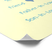 Blue Ribbon考えのユーザー ポスター (角)