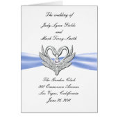 Blue Ribbon Silver Swansプログラムカード (正面)