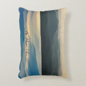 Blue Ridge Dusk to Dawn Virginia Accent Pillow アクセントクッション (正面(垂直))