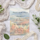 Blue Ridge Mountains、カスタマイズ可能 招待状