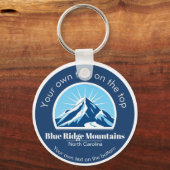 Blue Ridge Mountains NC ski resort souvenir  キーホルダー (正面)