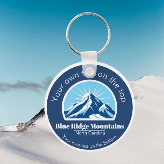 Blue Ridge Mountains NC ski resort souvenir  キーホルダー