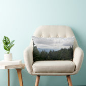 Blue Ridge Mountains North Carolina Pillow ランバークッション (椅子)