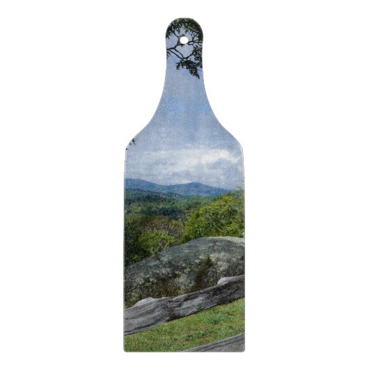 Blue Ridge Mountains Vista Cutting Board カッティングボード (正面)