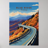 Blue Ridge Parkway ポスター (正面)
