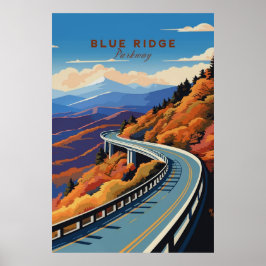 Blue Ridge Parkway ポスター