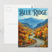 Blue Ridge Parkway ポストカード (正面/裏面)