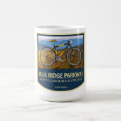 Blue Ridge Parkway (bike2) コーヒーマグカップ (中央)