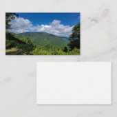 Blue Ridge Parkway - Mountains 名刺 (正面/裏面)