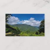 Blue Ridge Parkway - Mountains 名刺 (正面)