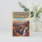 Blue Ridge Parkway Scenic Byway Virginia NC ポストカード (スタンド正面)