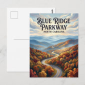 Blue Ridge Parkway USA ポストカード (正面/裏面)