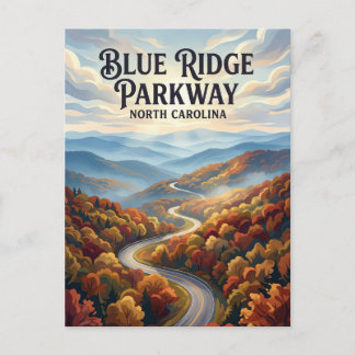 Blue Ridge Parkway USA ポストカード