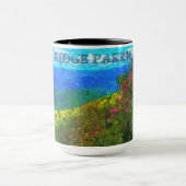 Blue Ridge Parkway WaterColor マグカップ (中央)