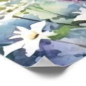 Blue Ridge Scenic Landscape Art ポスター (角)