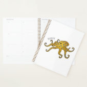 Blue-ringed octopus cartoon illustration  プランナー手帳 (ディスプレー)