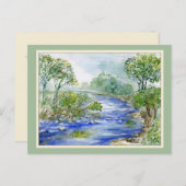 Blue River Anytime Card ポストカード (正面/裏面)