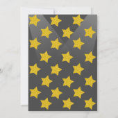 Blue Rockstar Birthday Party 招待状 (裏面)