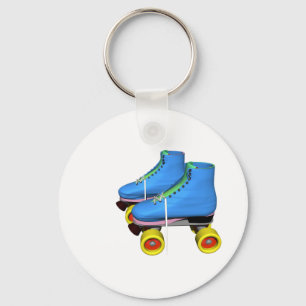 Blue Roller Skates キーホルダー