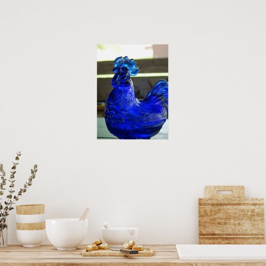 Blue Roo ポスター (キッチン)