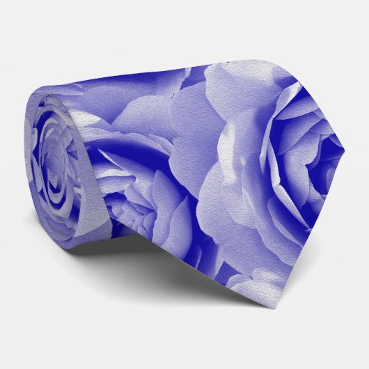 Blue rose ネクタイ (ロール)