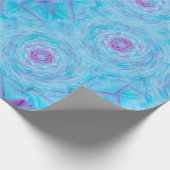 Blue Rose Brooch ラッピングペーパー (角)