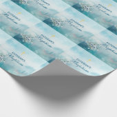 Blue Rose Religious Ceremony ラッピングペーパー (角)