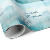 Blue Rose Religious Ceremony ラッピングペーパー (ロールコーナー)