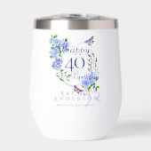Blue Rose Ribbon 40th Birthday (正面)