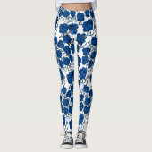 Blue Roses Leggings レギンス (正面)
