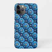 Blue roses Luxury Floral Romantic Design🌹 Case-Mate iPhoneケース (裏)