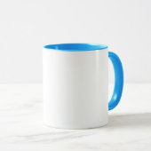 Blue Rough Collie Mug マグカップ (正面右)