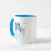 Blue Rough Collie Mug マグカップ (正面左)