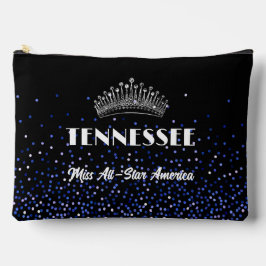 Blue Royal Glitz Pageant Pocket Accessory Bag アクセサリーポーチ