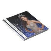 Blue Royale Pageant Photo Autograph Pad ノートパッド (アングル)