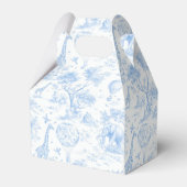 Blue Safari Toile de Jouy フェイバーボックス (裏面サイド)