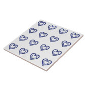 Blue Sapphire Heart タイル (側面)