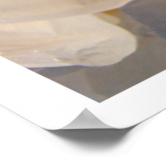 Blue SEAGLASS Fine art prints SEA GLASS Beach ポスター (角)