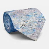 Blue Seascape by Renoir Impressionist Painting ネクタイ (ロール)