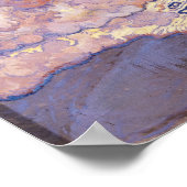 Blue seascape, Wave Effect, c.1893 ポスター (角)