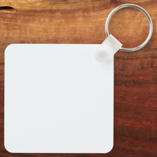 Blue Seashell Keychain | Custom Name キーホルダー (裏面)