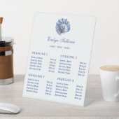 Blue Seashell Logo Price List 台座サイン (インサイチュ)