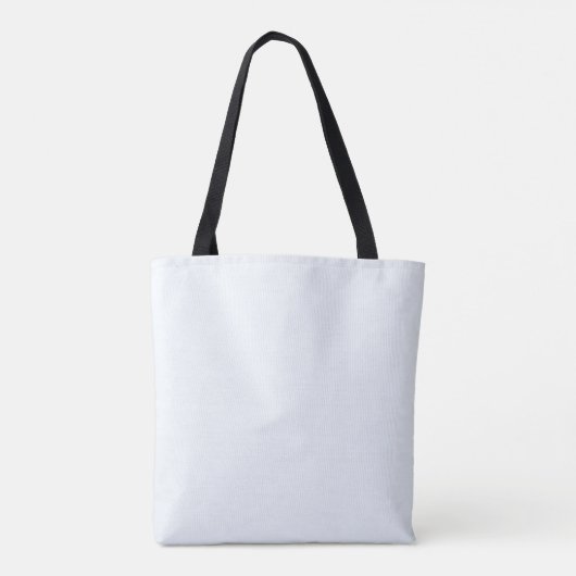 Blue Seashell Tote Bag – Custom Name トートバッグ (裏面)